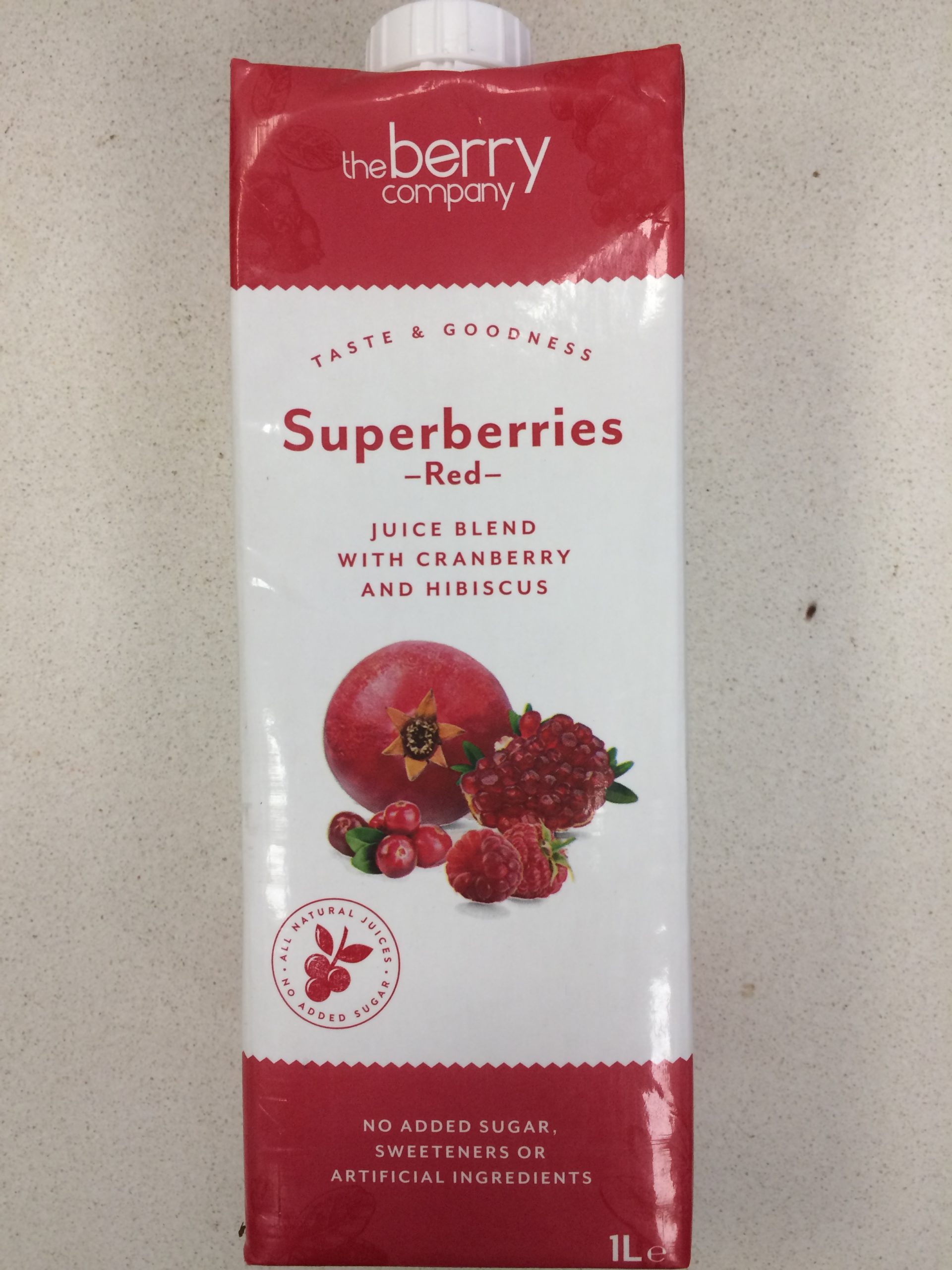 The Berry Company Superberries Red Juice Big Fresh